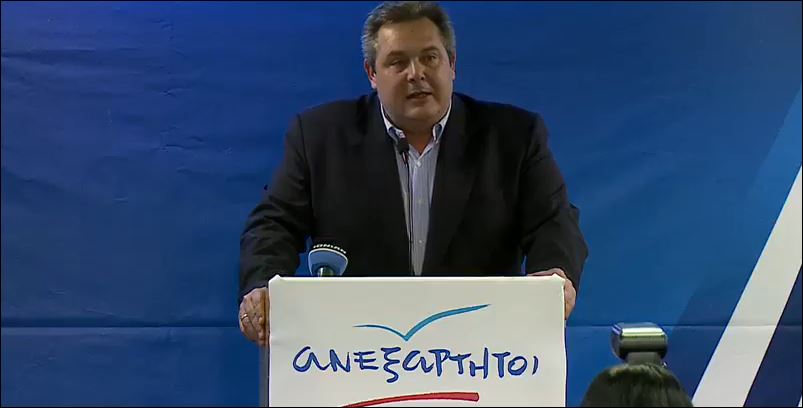 Καμμένος: Αυτό είναι το δίλημμα των εκλογών