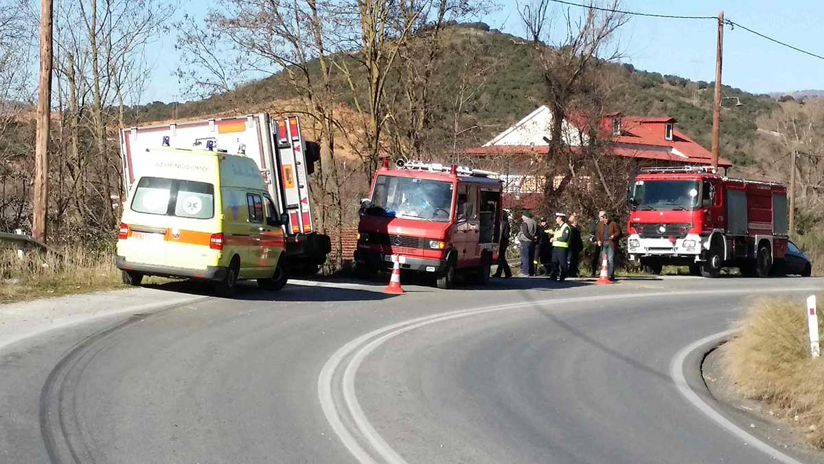Σοβαρό τροχαίο με νταλίκα – ΦΩΤΟ