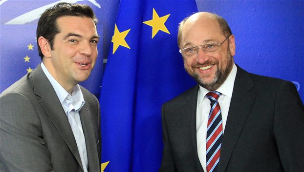 Ο Σουλτς στον Τσίπρα: Πρόκειται για μια ιστορική νίκη, μια τεράστια επιτυχία.