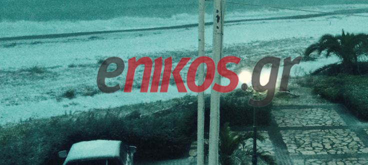 Στα “λευκά” η βόρεια Εύβοια – ΦΩΤΟ