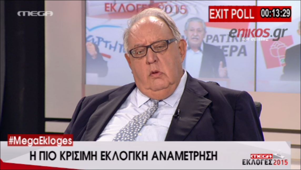 Πάγκαλος: Γιατί ψήφισα Σαμαρά – ΒΙΝΤΕΟ