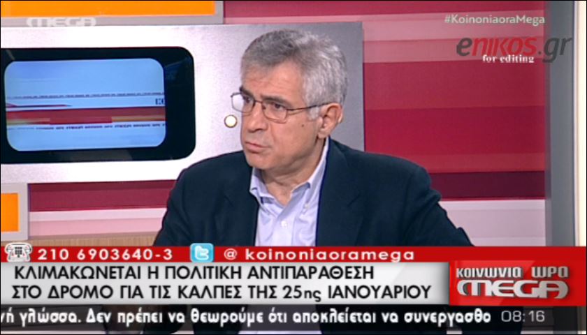 Καρχιμάκης: Θεσμική εκτροπή η ανατροπή Παπανδρέου – ΒΙΝΤΕΟ