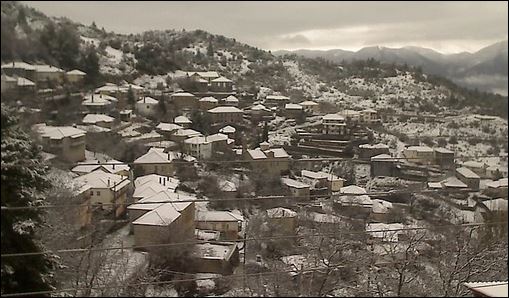 Στα λευκά η Αρκαδία – ΦΩΤΟ