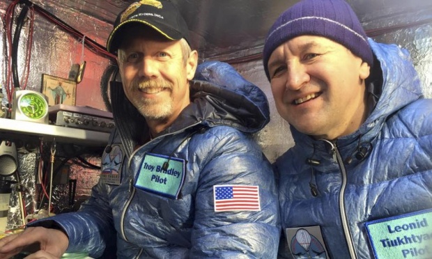 Οι “δυο Αετοί” έσπασαν το υπερωκεάνιο ρεκόρ με αερόστατο – ΒΙΝΤΕΟ-ΦΩΤΟ