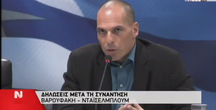 Βαρουφάκης: Δεν θα συνεργαστούμε με την τρόικα – ΒΙΝΤΕΟ