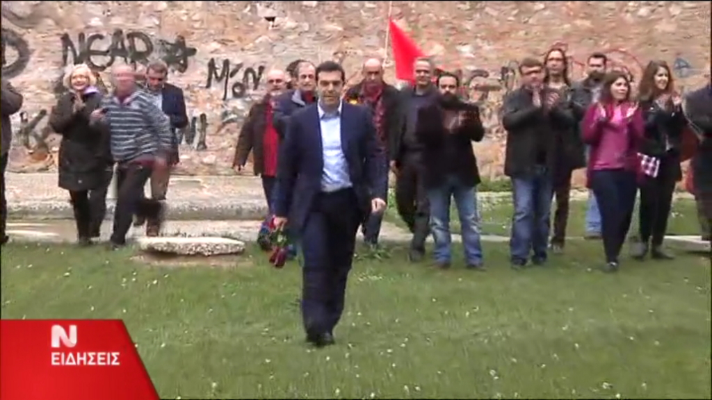 Στο σκοπευτήριο της Καισαριανής ο Τσίπρας – ΤΩΡΑ