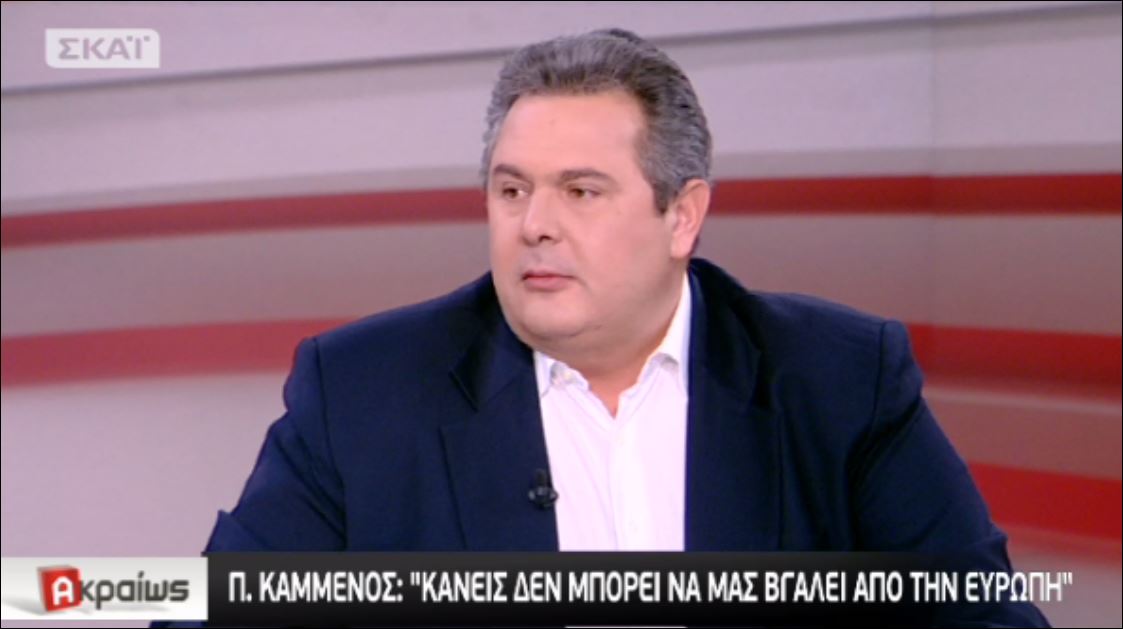 Καμμένος: Αν μπούμε στη Βουλή θα συγκυβερνήσουμε με τον ΣΥΡΙΖΑ – ΒΙΝΤΕΟ