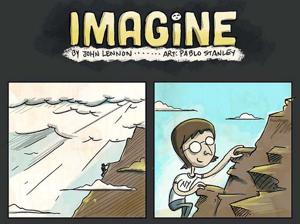 Το “Imagine” του Τζον Λένον έγινε κόμικ