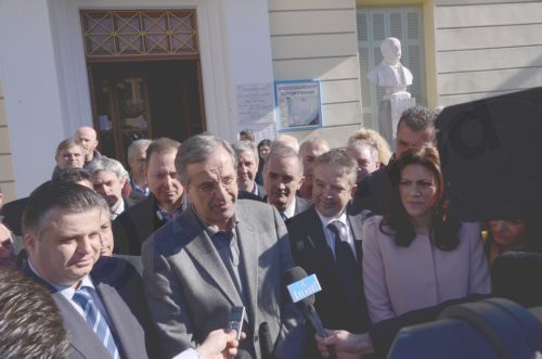 Στο Μεσολόγγι ο Αντώνης Σαμαράς – ΦΩΤΟ
