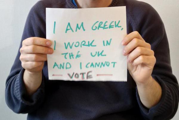 Διαμαρτύρονται οι Έλληνες του εξωτερικού που δεν ψηφίζουν