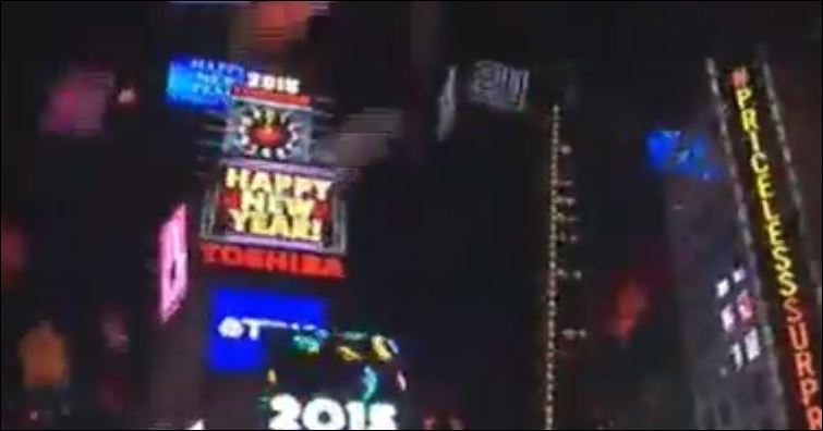 Η πρωτοχρονιά στη Νέα Υόρκη – ΒΙΝΤΕΟ