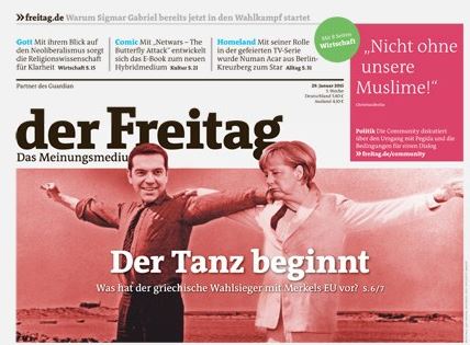 Der Freitag: Τσίπρας και Μέρκελ ξεκίνησαν τον “χορό”