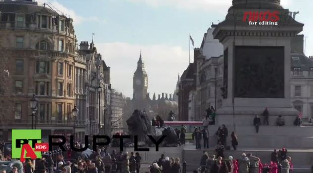 Διαδηλώσεις συμπαράστασης σε όλη την Ευρώπη – ΒΙΝΤΕΟ