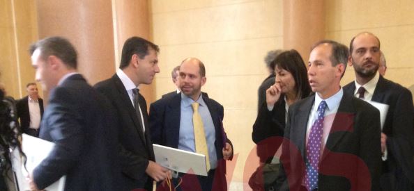 Το πηγαδάκι του «Ποταμιού» στη Βουλή – ΦΩΤΟ