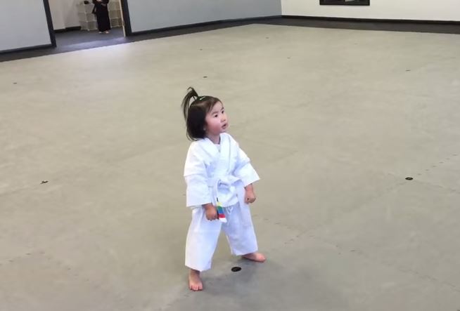 Η 3χρονη που λατρεύει το Τάε Κβον Ντο – ΒΙΝΤΕΟ
