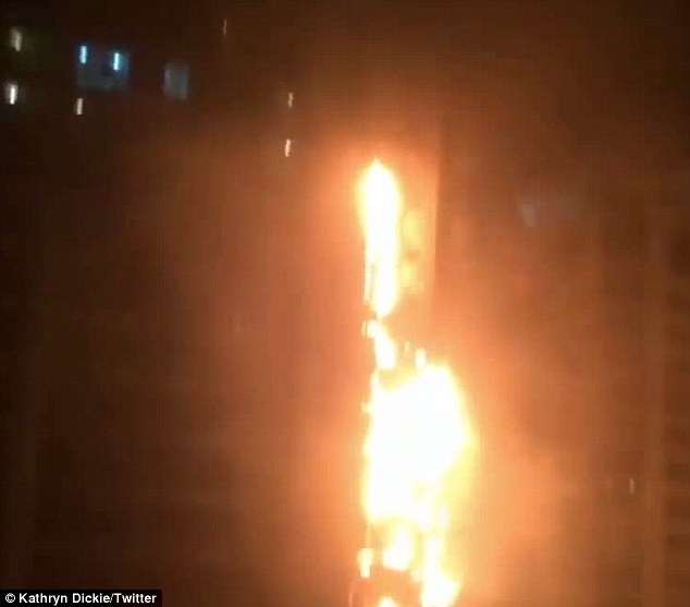 Δέκα οι νεκροί από τη φωτιά στο Άμπου Ντάμπι