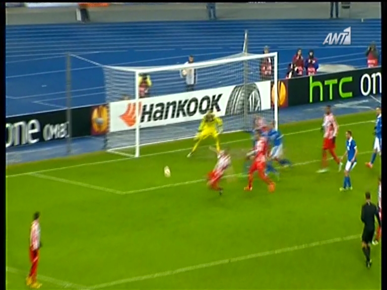 Ντνίπρο – Ολυμπιακός 2-0 (54′)