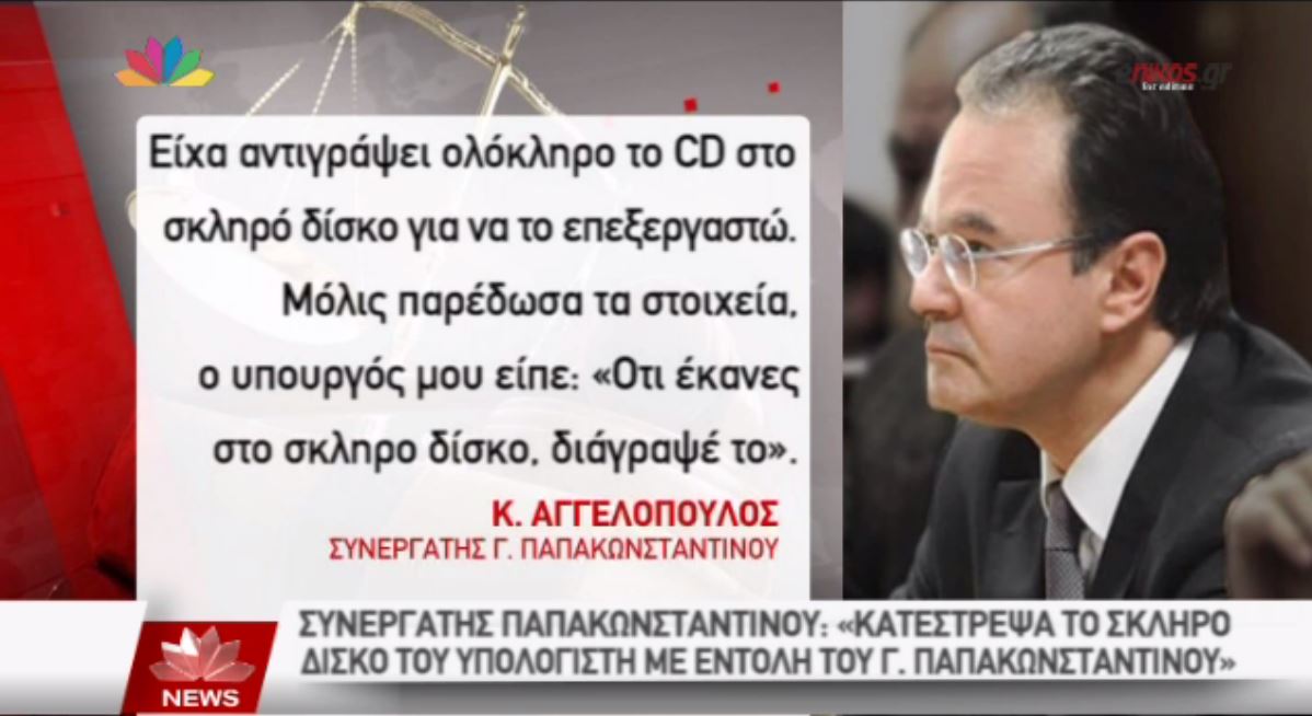 Οι αποκαλυπτικοί διάλογοι στη δίκη Παπακωνσταντίνου – ΒΙΝΤΕΟ