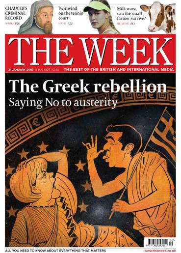 Ο Τσίπρας “κοροϊδεύει” την Μέρκελ στο εξώφυλλο του “The Week”