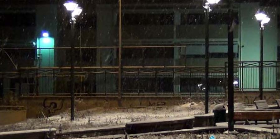 Συνεχίζεται η χιονόπτωση στην Κοζάνη – ΒΙΝΤΕΟ