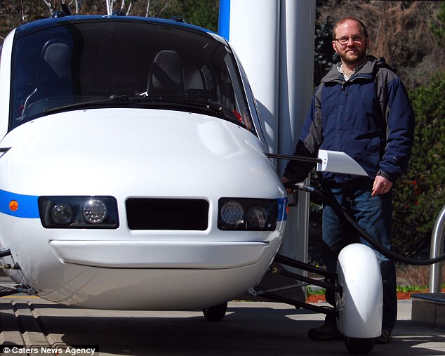 It also has room for luggage and runs on unleaded petrol - and can be filled up at a regular petrol station 