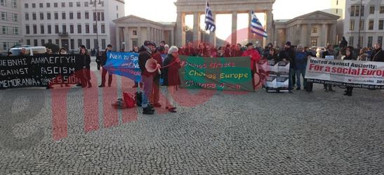 Βερολίνο – Πορεία αλληλεγγύης στην Ελλάδα – ΦΩΤΟ