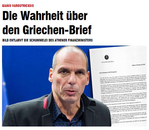 Η “αλήθεια” της Bild για τη “λάθος επιστολή”