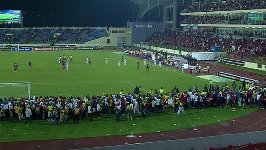 Σοβαρά επεισόδια στο Κόπα Άφρικα – ΒΙΝΤΕΟ