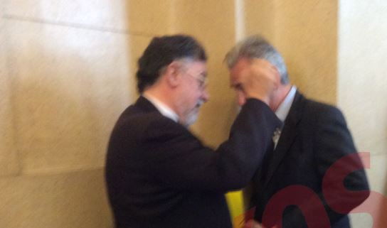 Πανούσης και Λυκούδης στη Βουλή – ΦΩΤΟ