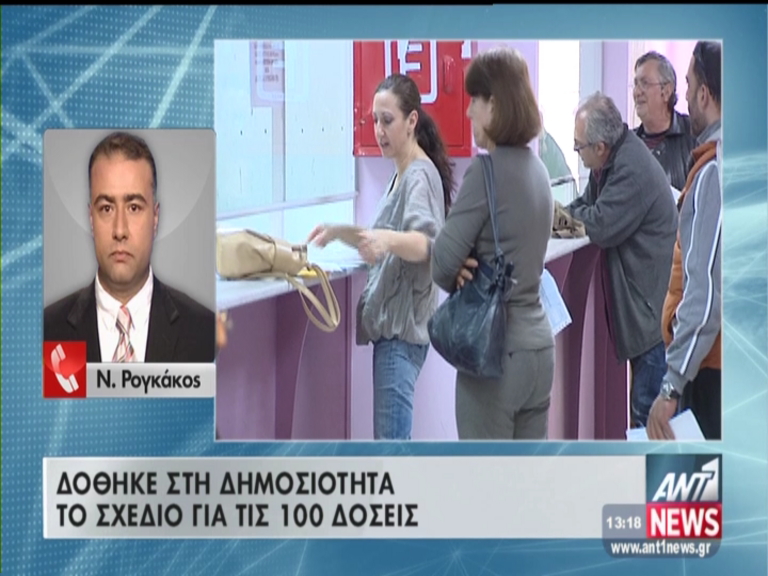 Δόθηκε στη δημοσιότητα το σχέδιο για τις 100 δόσεις – ΒΙΝΤΕΟ