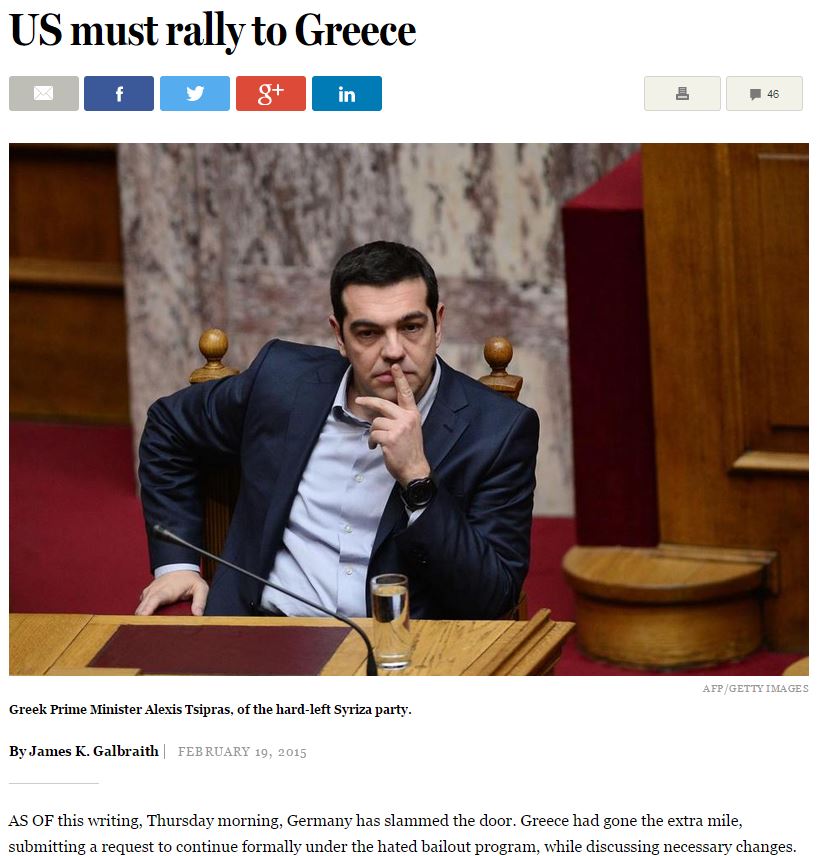 Ο Αμερικανός οικονομολόγος που ζητάει από τις ΗΠΑ να στηρίξουν την Ελλάδα