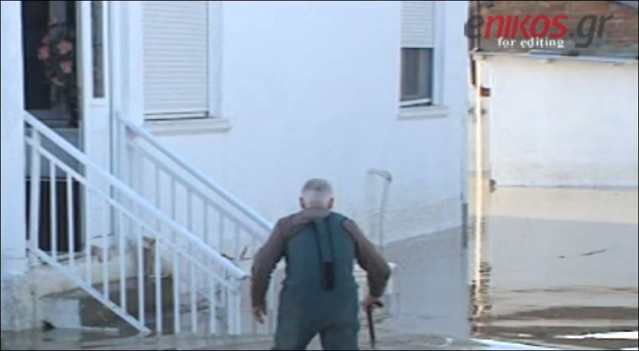 Βυθισμένα σπίτια στον Έβρο – ΒΙΝΤΕΟ