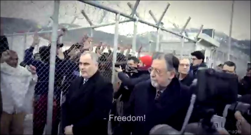 Συγκλονιστικές εικόνες από το άβατο της Αμυγδαλέζας – ΒΙΝΤΕΟ