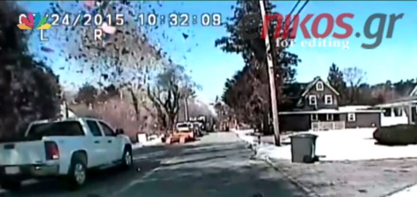 Σπίτι γίνεται καπνός από έκρηξη φυσικού αερίου – ΒΙΝΤΕΟ