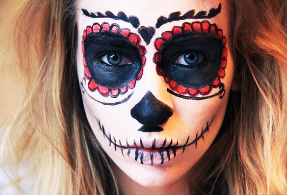 5 αποκριάτικες ιδέες μακιγιάζ μόνο με eyeliner