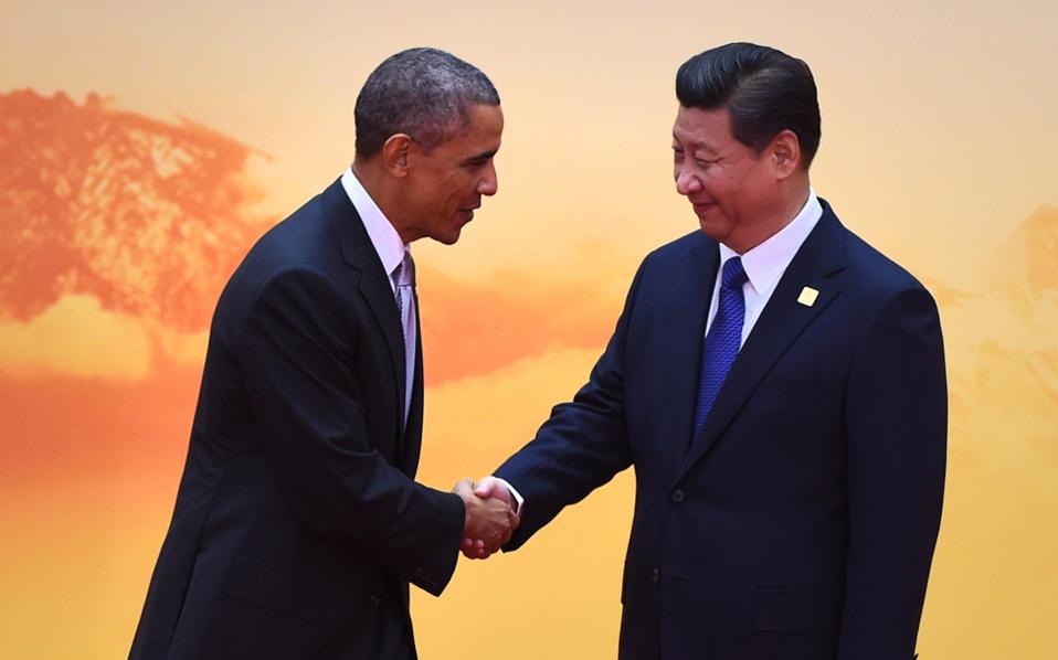 Συνάντηση Ομπάμα με τον πρόεδρο της Κίνας