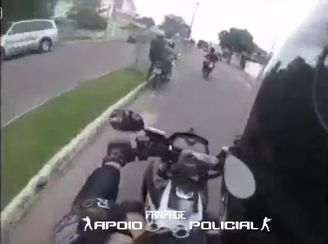 Αστυνομική καταδίωξη με μηχανές – ΒΙΝΤΕΟ