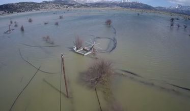 Το πλημμυρισμένο Οροπέδιο Λασιθίου – ΒΙΝΤΕΟ