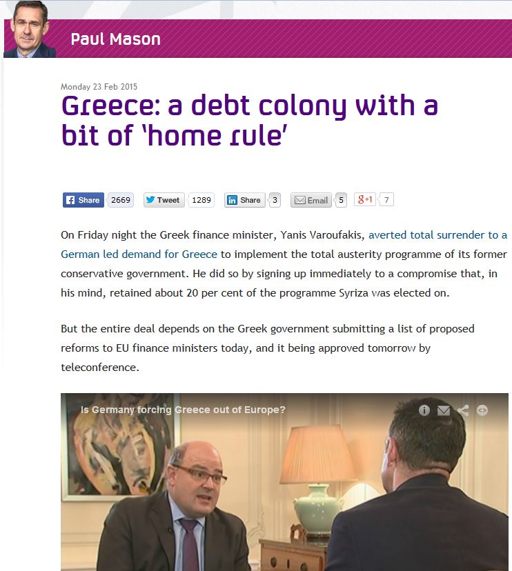 Μέισον: Δυο παράγοντες αποσταθεροποίησης της συμφωνίας