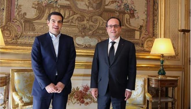 Ο Ολάντ είπε στον Πρωθυπουργό: Θα κάνω ό,τι μπορώ για να βοηθήσω την Ελλάδα