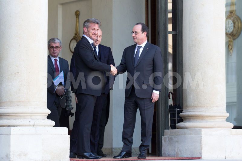 Τον Σον Πεν υποδέχθηκε ο Ολάντ – ΦΩΤΟ