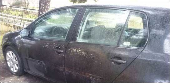 Έκαψαν το αυτοκίνητο της συζύγου του Καλαντζή – ΒΙΝΤΕΟ