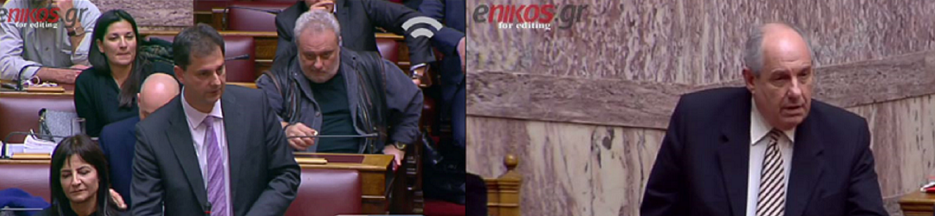 Κόντρα Κουίκ – Θεοχάρη στη βουλή – ΒΙΝΤΕΟ