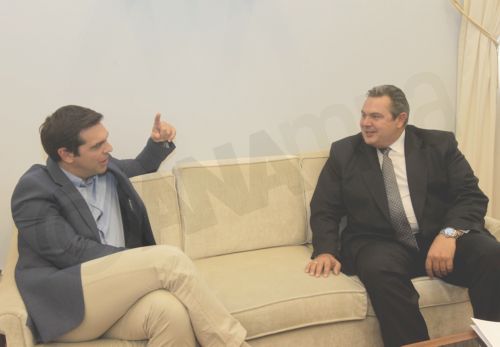 Συνάντηση Τσίπρα – Καμμένου στις 17.00