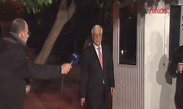 Στο Μέγαρο Μαξίμου ο Προκόπης Παυλόπουλος – ΒΙΝΤΕΟ