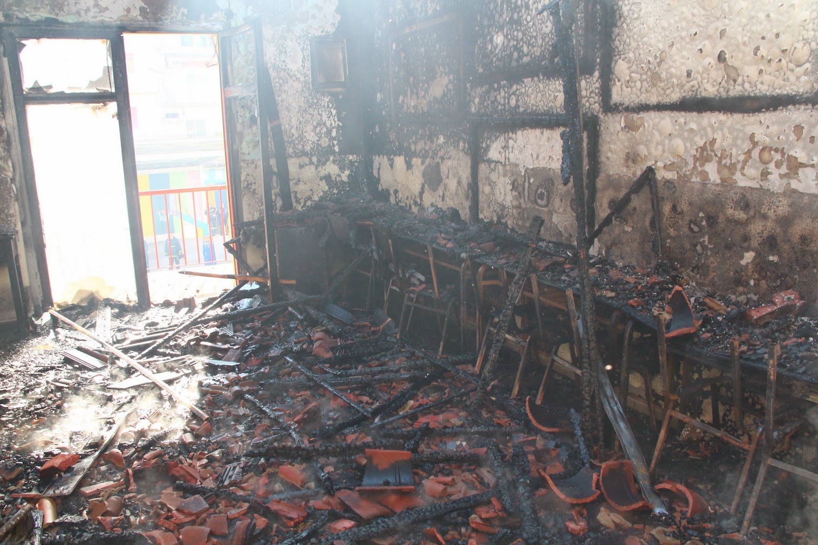 Μεταφέρεται σε άλλο κτίριο το Δημοτικό σχολείο που κάηκε