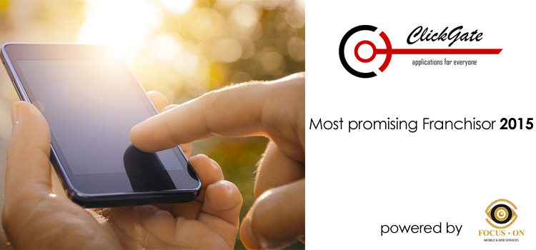 Βραβείο Most promising Franchisor στην CLICKGATE