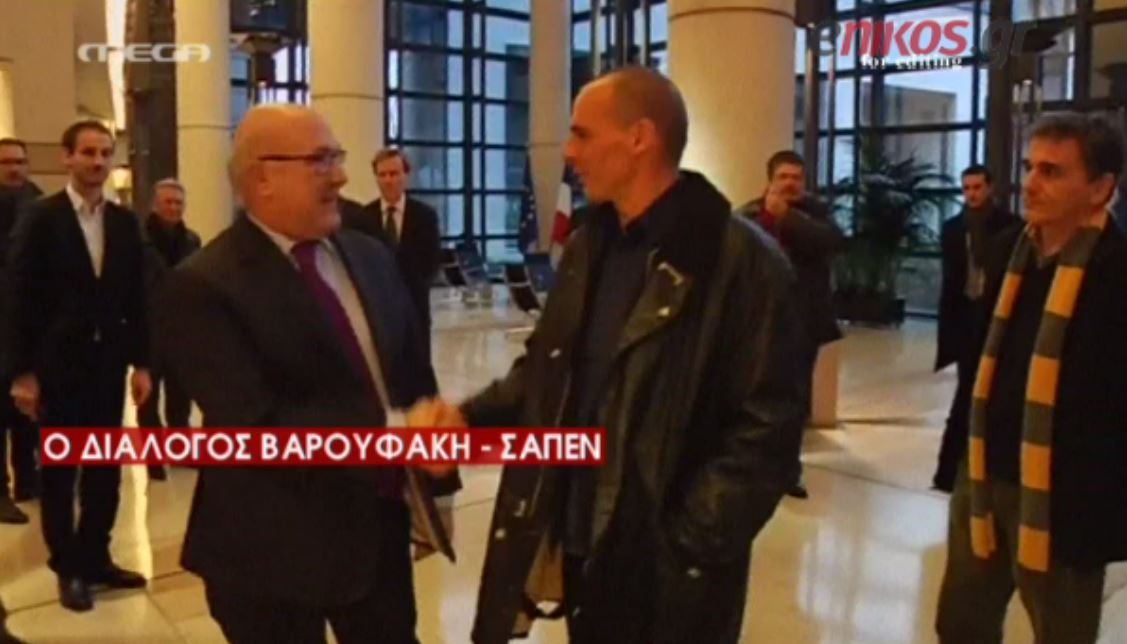 Ο διάλογος Βαρουφάκη – Σαπέν πριν από τη συνάντηση – ΒΙΝΤΕΟ