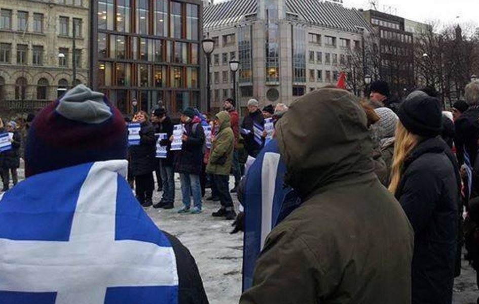 Συγκέντρωση για την Ελλάδα στο Όσλο – ΦΩΤΟ