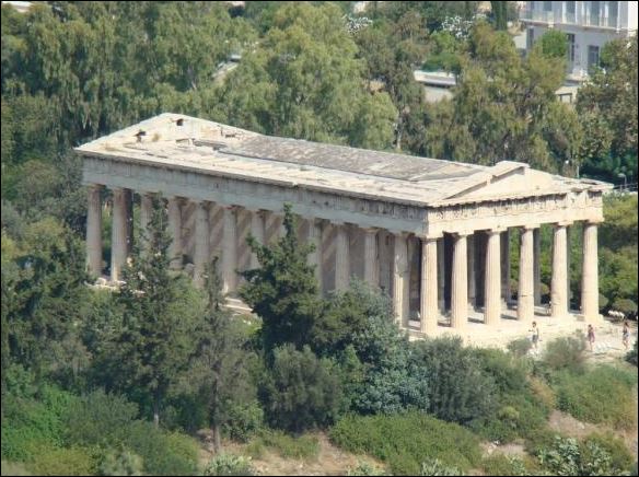 Ο ναός του Ηφαίστου όπως δεν τον έχετε ξαναδεί – ΦΩΤΟ